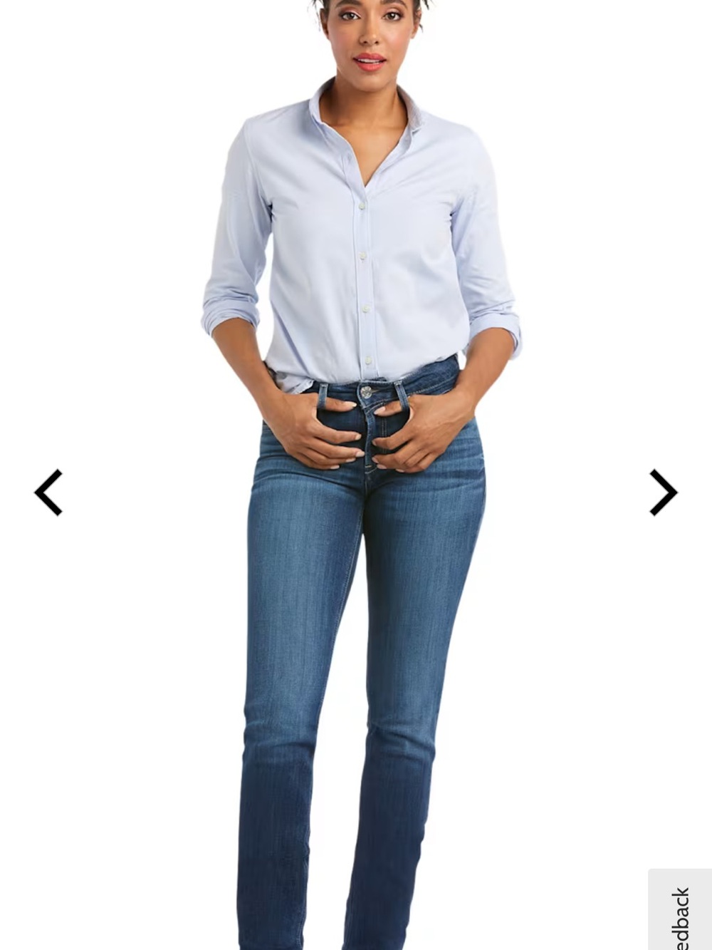 Ariat R.E.A.L. Perfect Rise Abby Straight-Leg Jeans